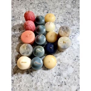 Lot of 24 Variety Scented‎ Small Votive Candles Home Decor Unbranded NOS No Box